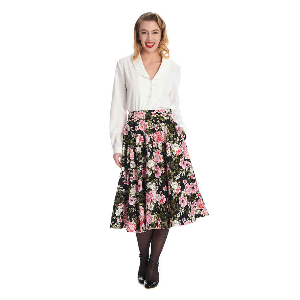 Banned - Pink Bloom Jupe - Rose